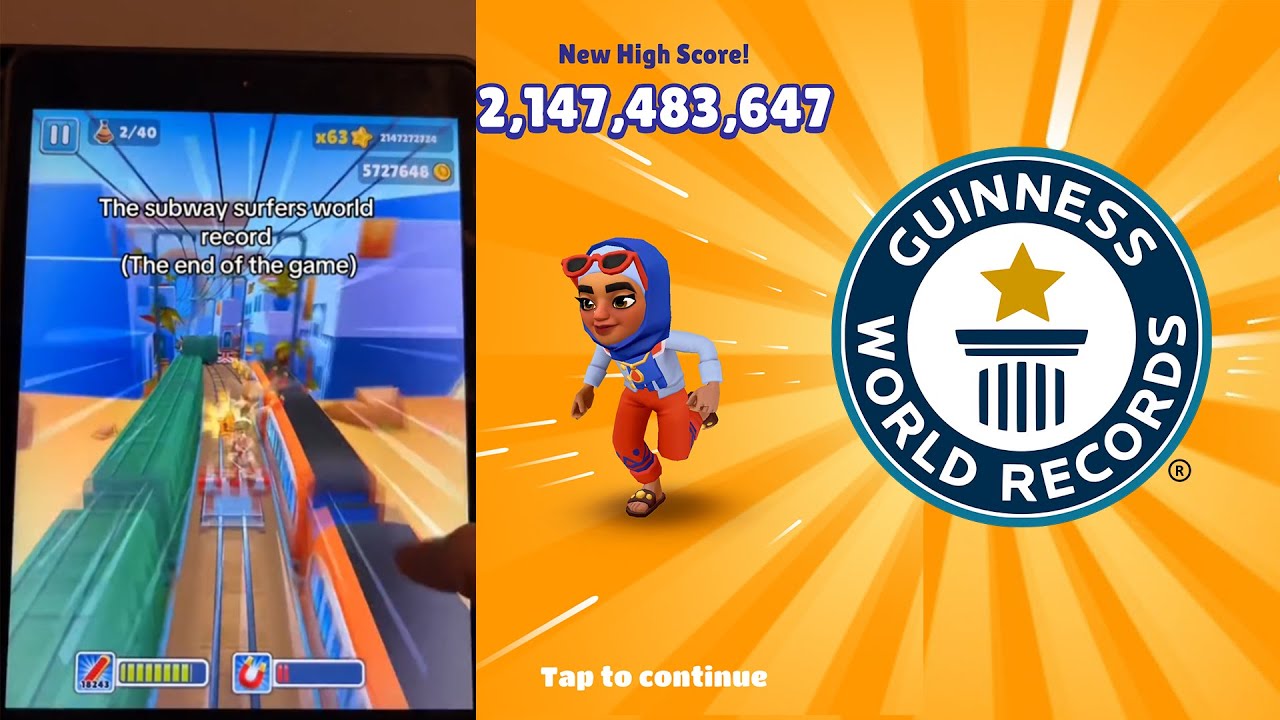 How I got the subway surfers world record