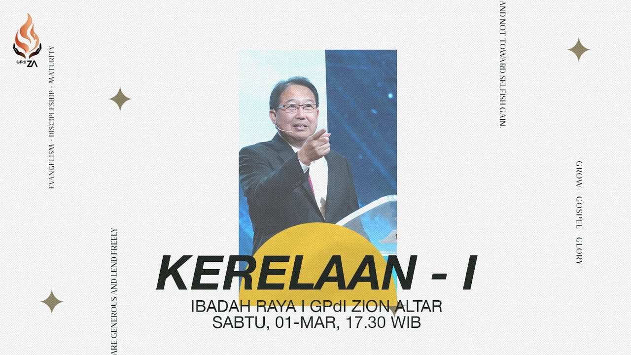 Ibadah Raya I Sabtu 1 Maret 2025 - 