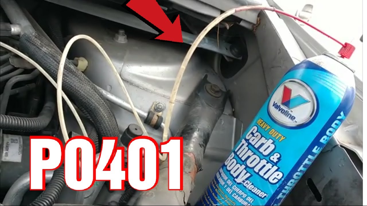 Clean EGR Ports Easy Tip P0401 Insufficient Flow