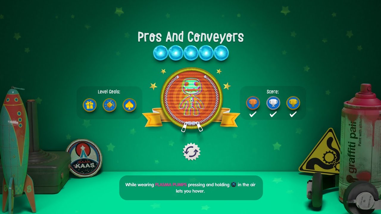 Sackboy - A Big Adventure -The Interstellar Junction : Pros and Conveyors #ps5 #sackboy #couples