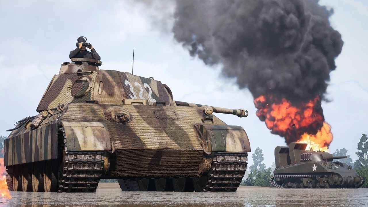 Squad 44 - Panther Tank Driver on Utah Beach - 4K