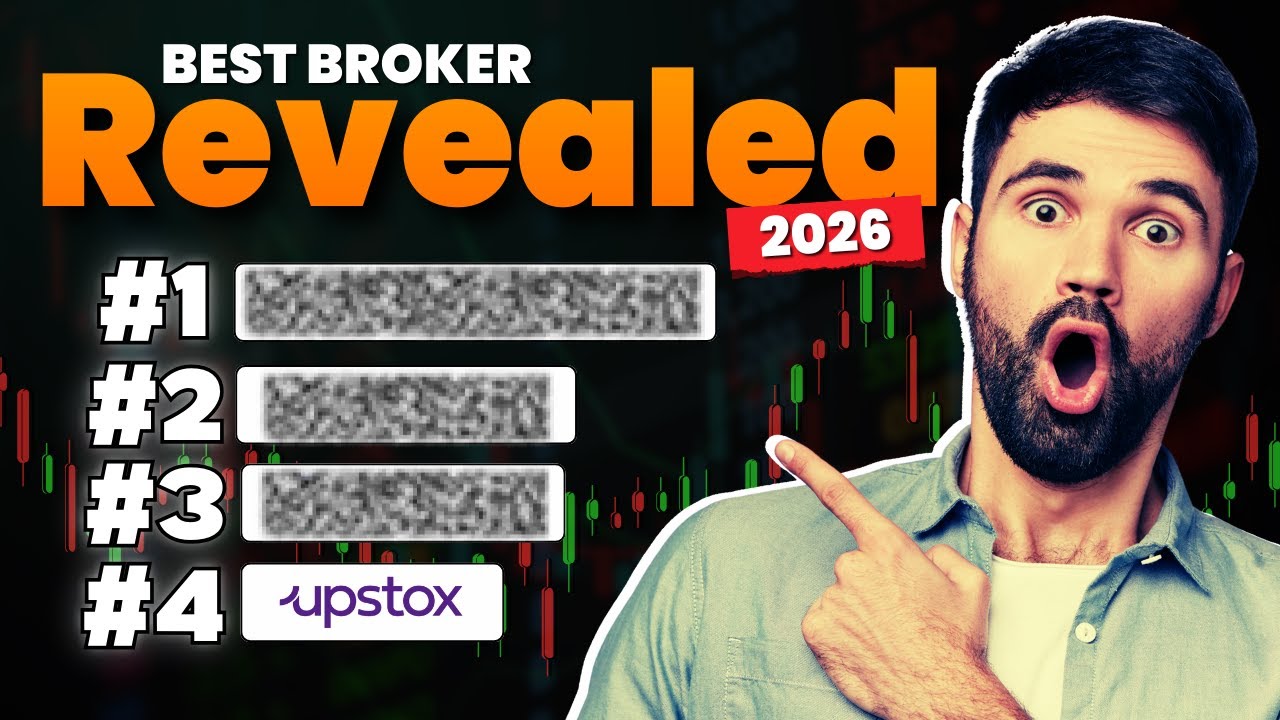 Ranking Top 4 Best Demat Account in India 2026 | Upstox vs Groww vs Zerodha vs Angel One