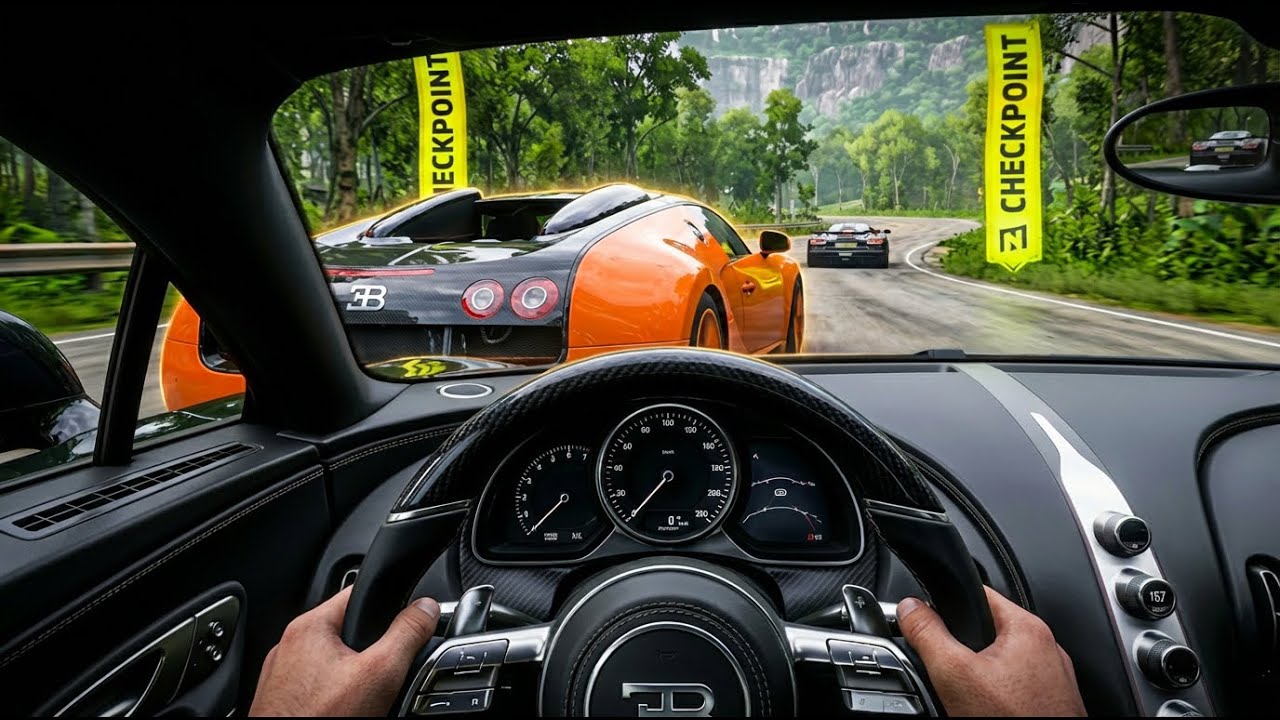 POV: Chasing Hypercars in a 1500HP Bugatti Chiron… | Forza Horizon 5