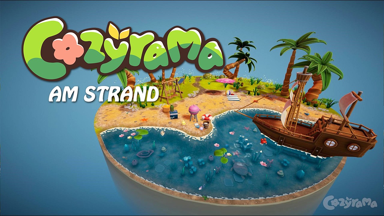 🌺 Cozyrama 🌺 Ein verträumter Piratenstrand entsteht 🌴🏴‍☠️