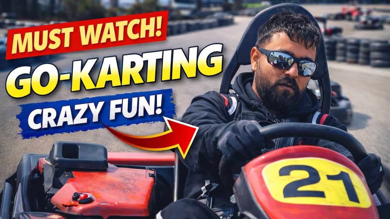 OMG! 😱Dehradun Go Karting Experience 😍🏎️ + Unlimited Masti