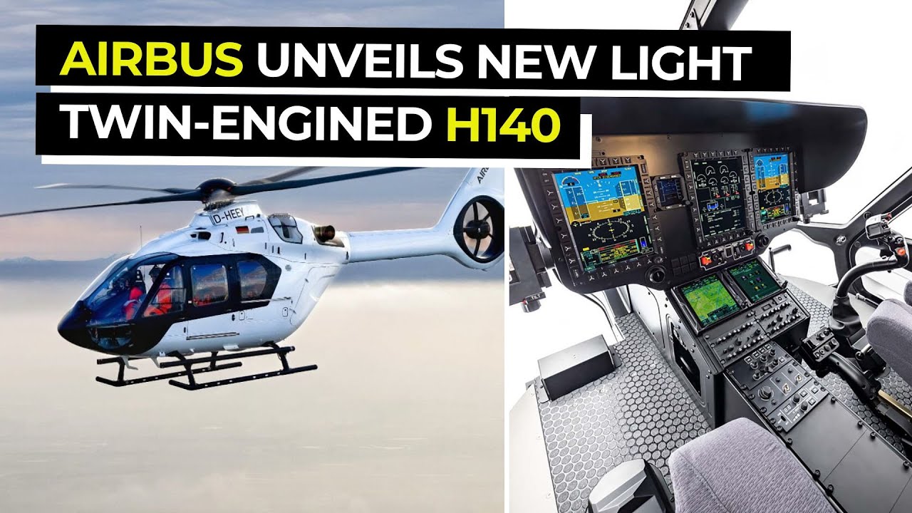Airbus представляет H140 — новый лёгкий двухмоторный вертолёт, ввод в эксплуатацию которого запла...