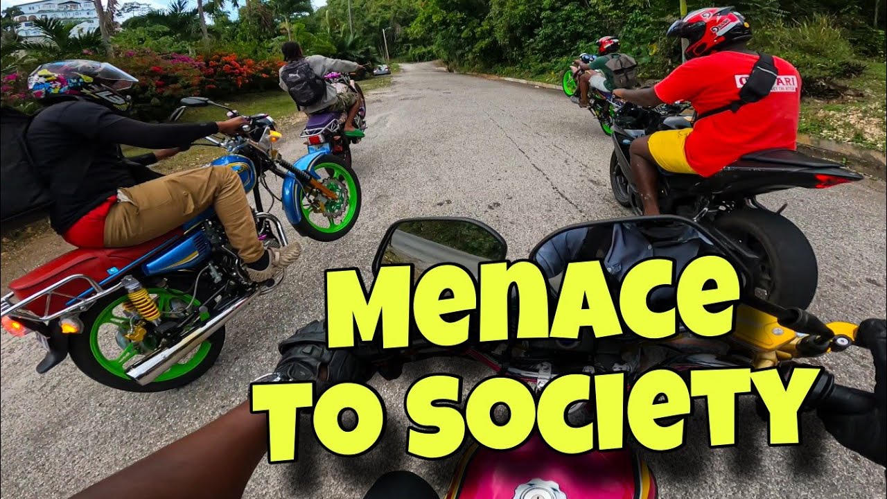 Menace To Society | Jamaican Bike Life 🇯🇲