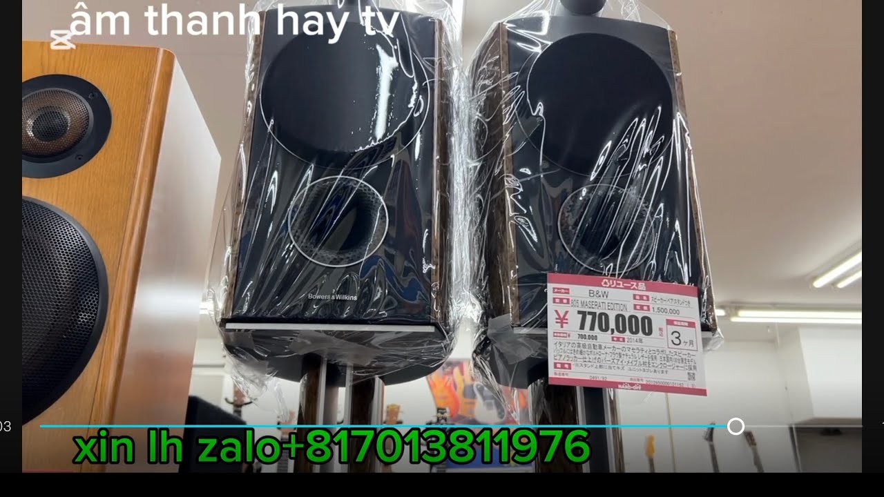 ngày 18 tháng 2, 2026 đôi loa B&w 805 giá 140tr ở tiệm đồ cũ nhật bản 