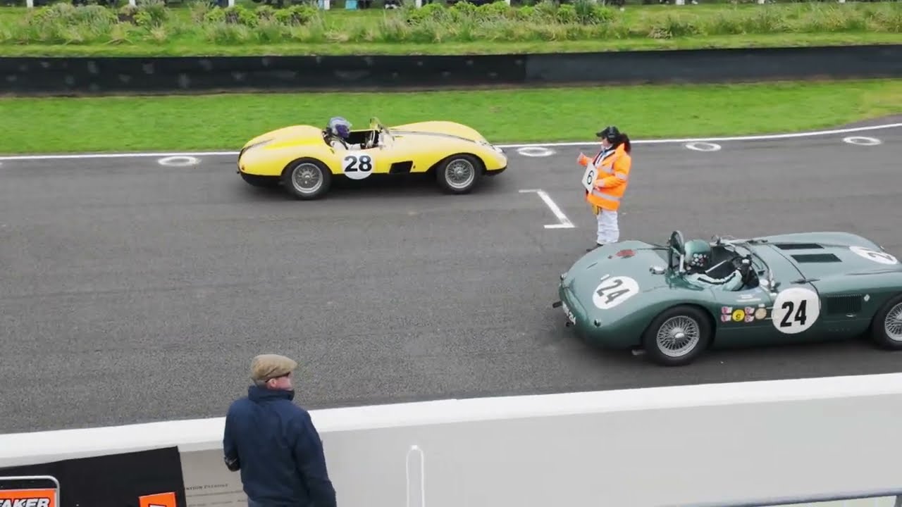 Jaguar 🐆 C-Type – Preparation & Race! 🏁🔥 #JaguarCType #ClassicRacing #HistoricMotorsport