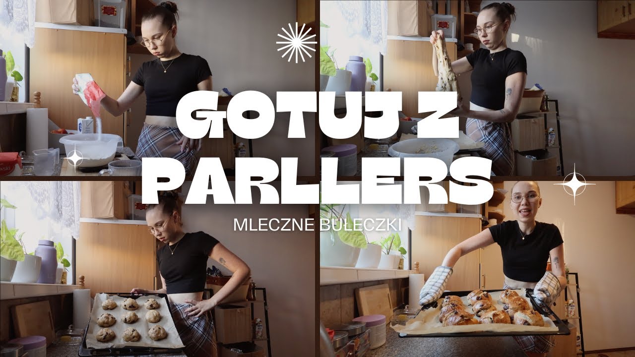 Piekę mleczne bułeczki z TikToka 🍞😍 A przynajmniej próbuję...