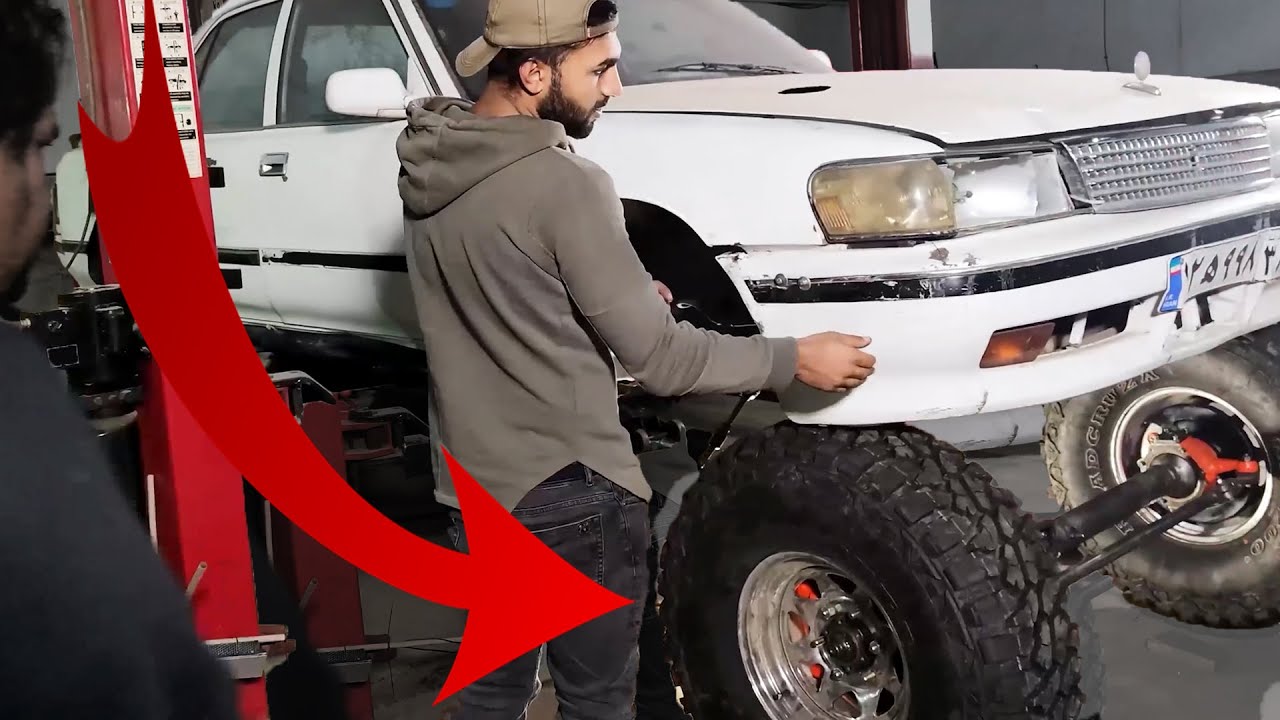 😍 تبدیل ماشین سواری به افرود دو دیفرانسیل  🚗