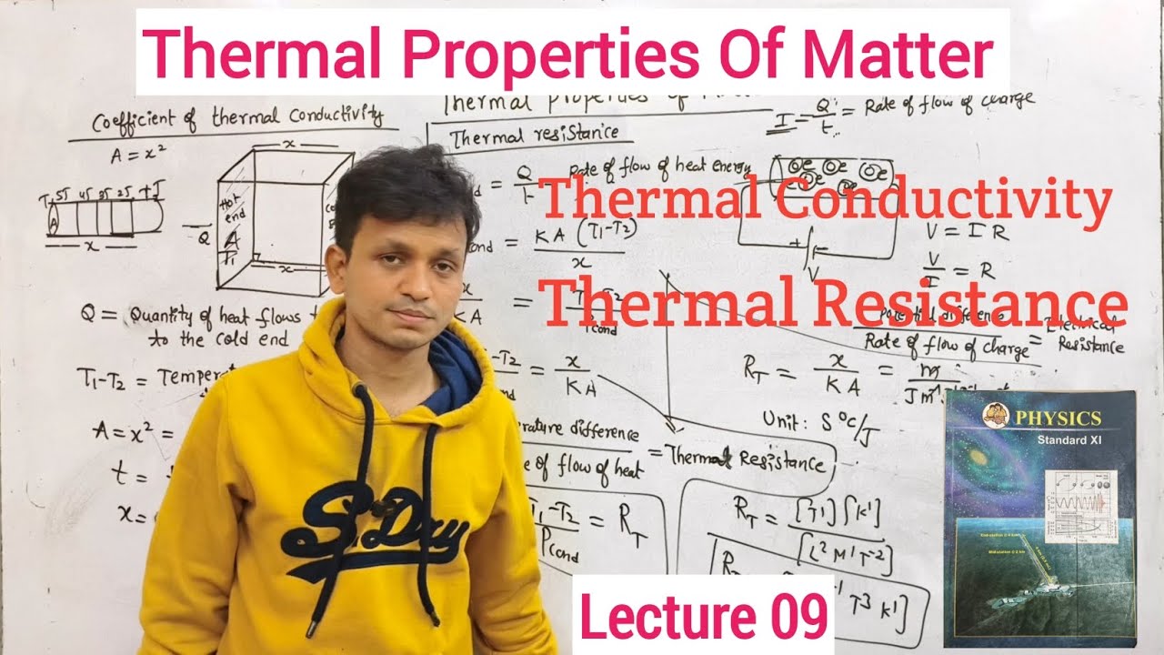 | Thermal Properties Of Matter | Class 11 | Physics | Chapter 07 | Thermal Conductivity | MH-Board |