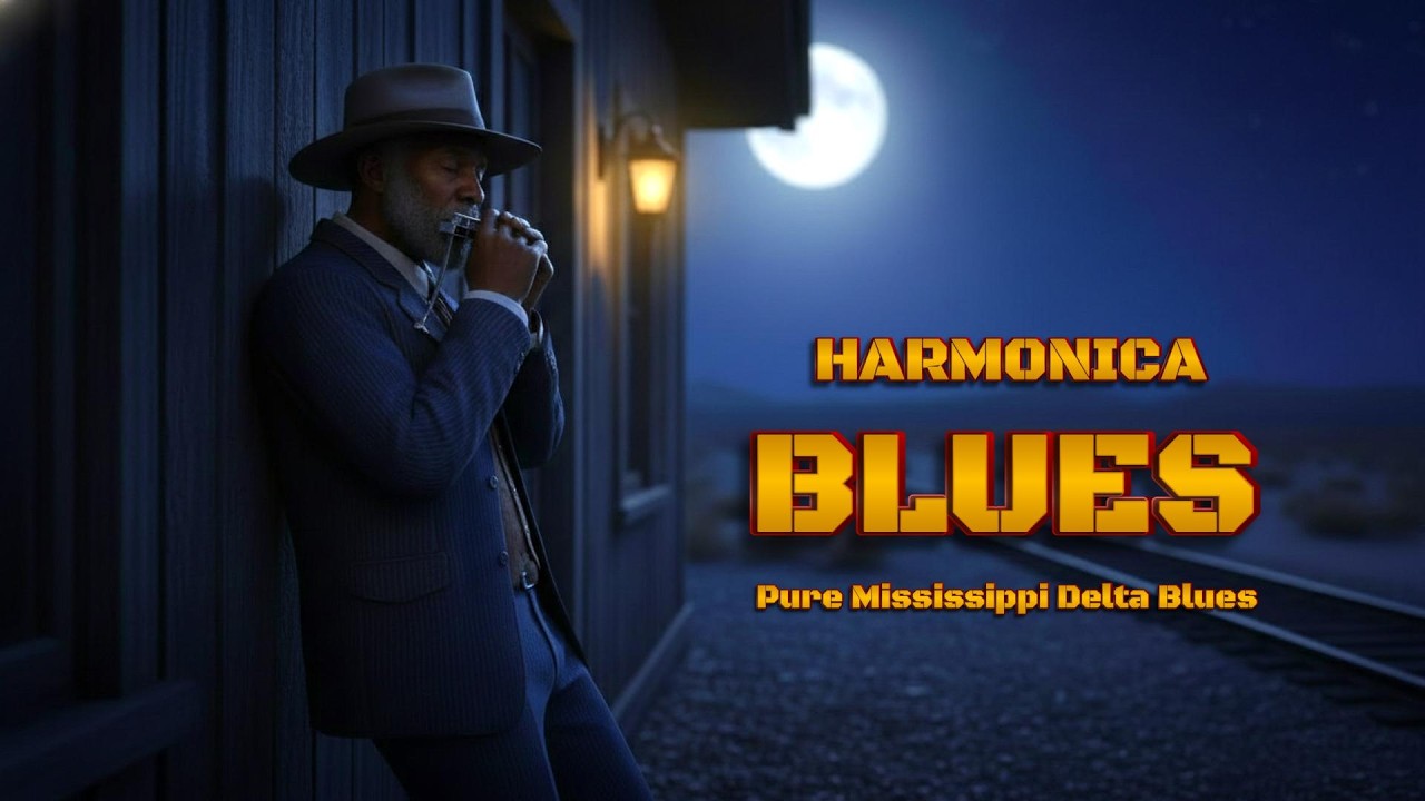 Mississippi Delta Harmonica Blues – Dark, Raw & Deep Night Blues Mix