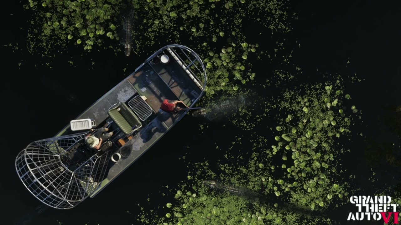 GRAND THEFT AUTO: VI&reg;️| Official Screen Capture 63 | Grassrivers | &lsquo;Gator Land&rsquo;