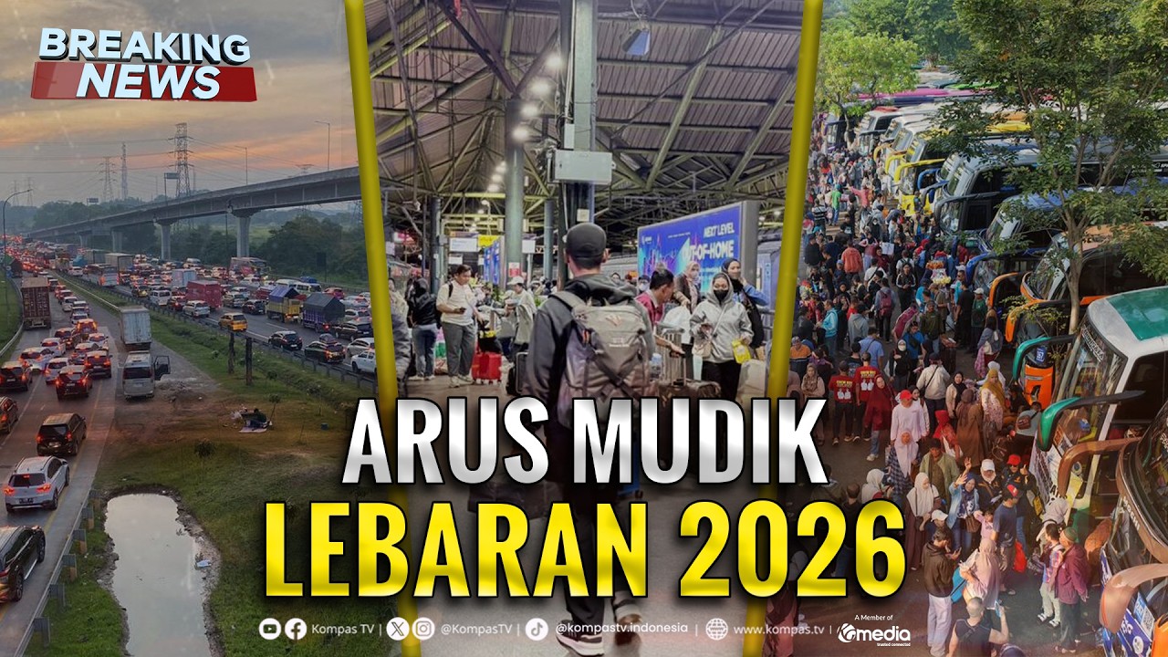 BREAKING NEWS - Pantauan Arus Mudik Lebaran di Sejumlah Daerah | 21 Maret 2026