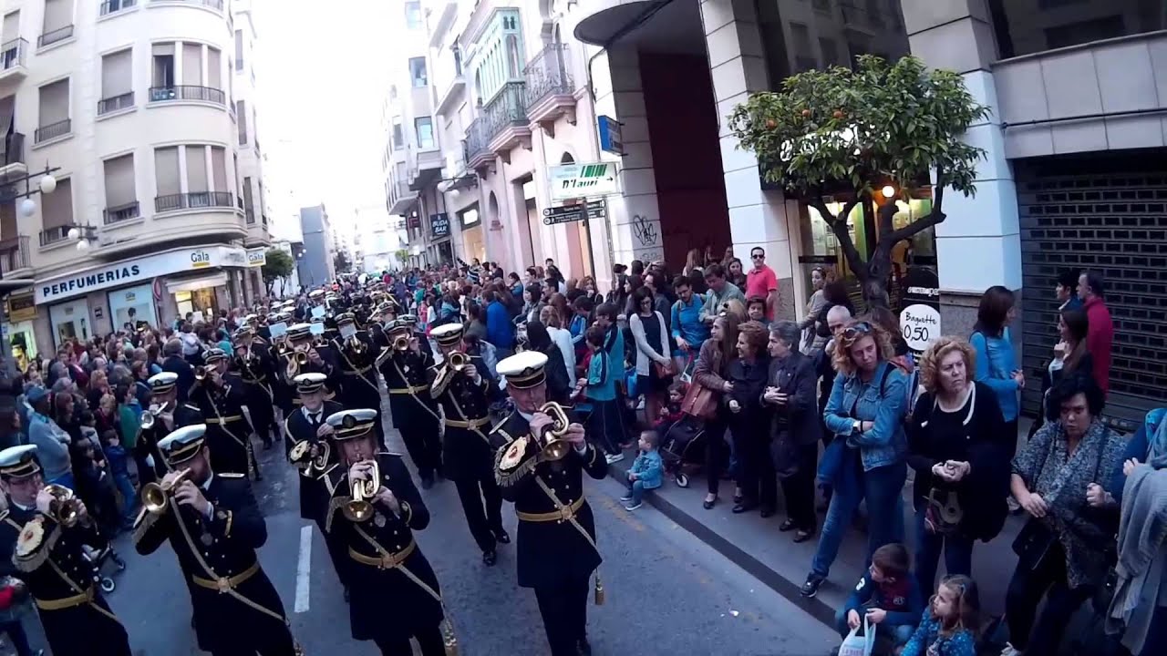 BANDA CCTT FLAGELACIÓN Y GLORIA ELCHE - MIÉRCOLES SANTO - LA PASIÓN Y ANGUSTIAS