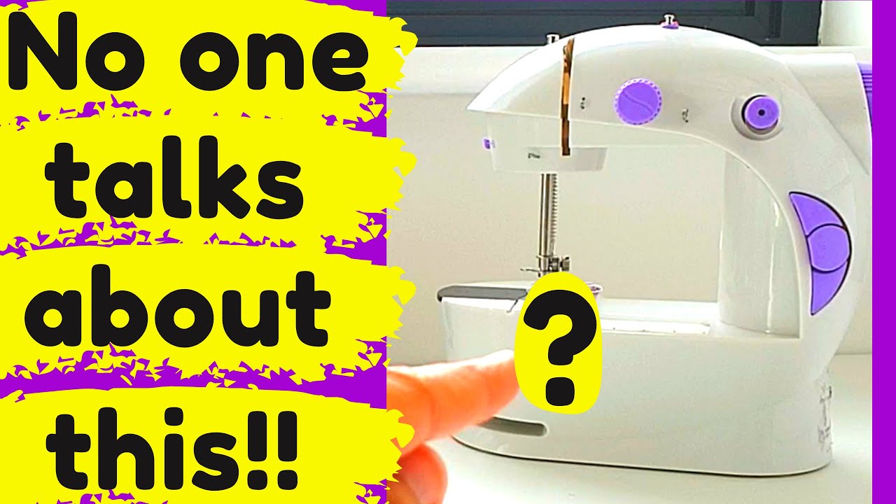 Is a Mini Sewing Machine worth it? [Watch this before you start your beginner sewing projects!]
