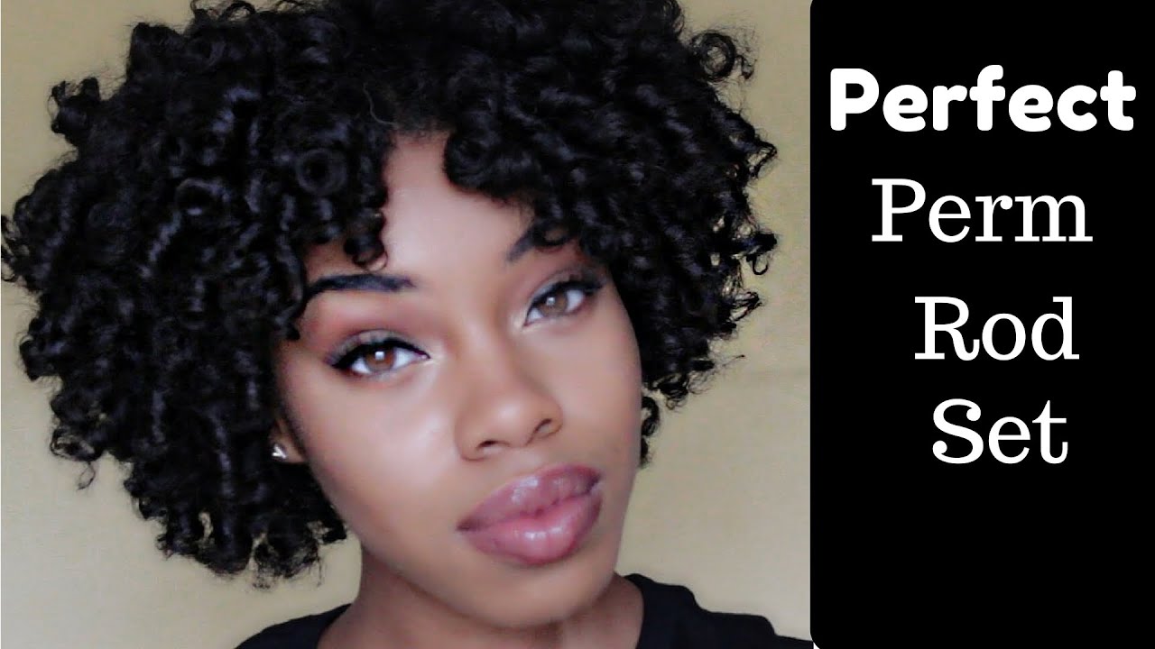 Perfect Perm Rod Set on Natural Hair