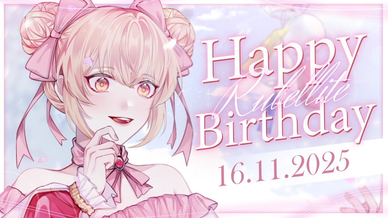 Happy Birthday Rubellite 2025