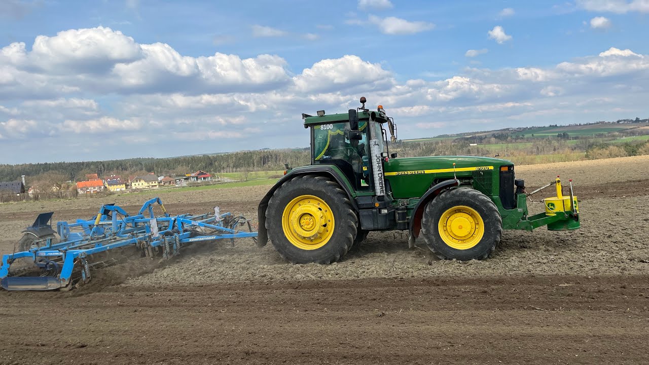 John deere 8100 a lemken 2.4 2025 Kožlany