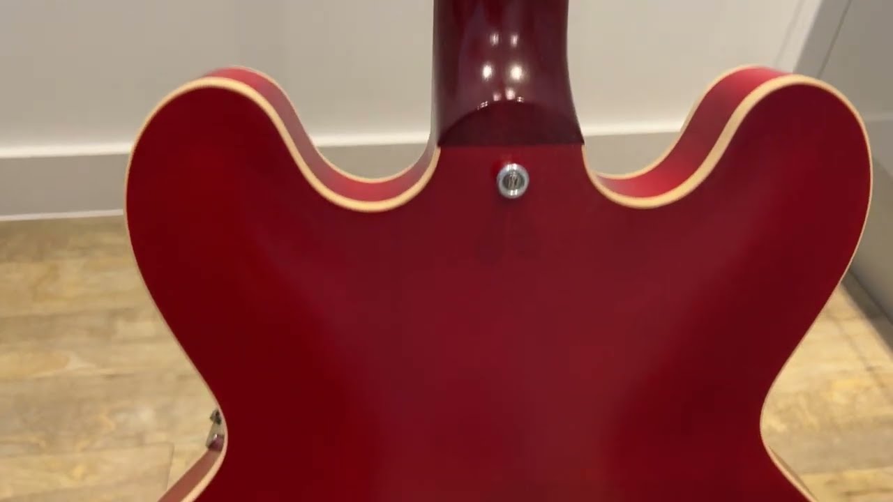 Gibson Modern Collection ES-335 Satin 2020 in Satin Cherry - Back