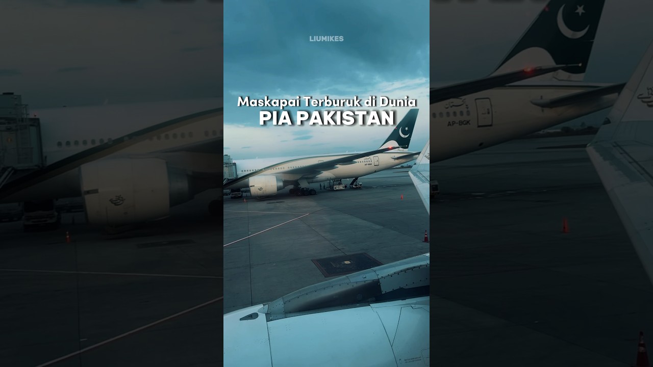 Katanya ini maskapai terburuk di dunia. Pernah naik ini? #pakistanairlines