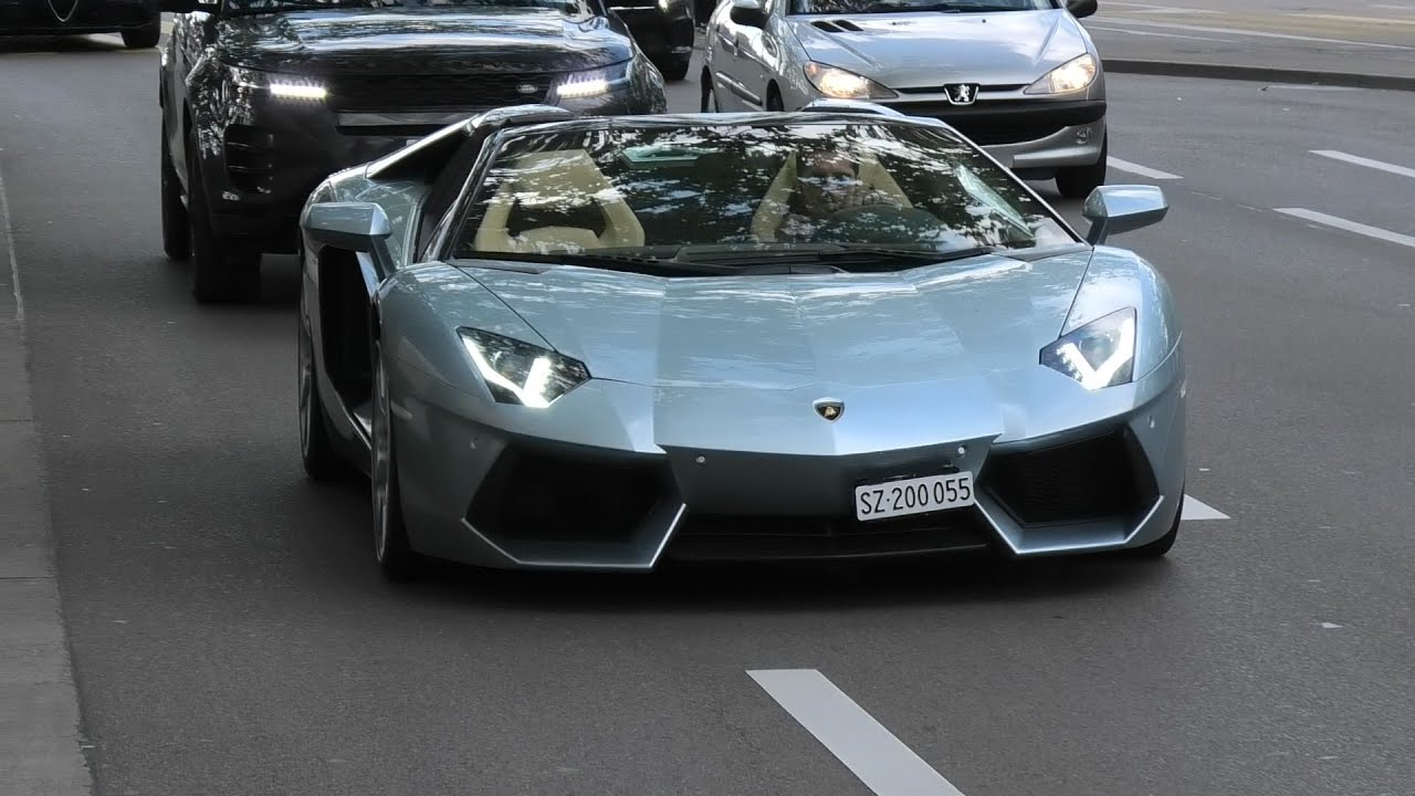 Supercars in Zürich! (2022 - Part 7) Aventador, 430 Scud, Huracan Perf.