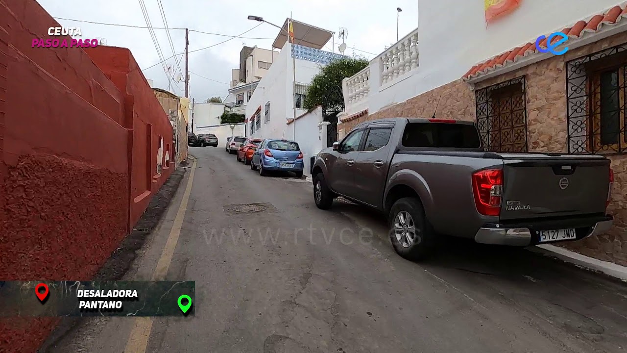 CEUTA PASO A PASO: 011 Desaladora - Pantano del Renegado