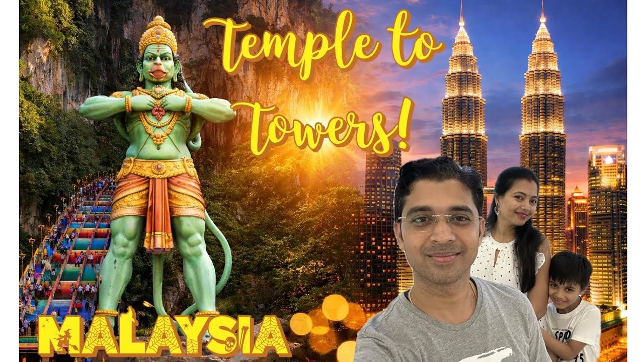 #Vlog 66 I Temple to Towers!  মন্দিরের আধ্যাত্মিক সৌন্দর্য এবং পেট্রোনাস টুইন টাওয়ার।