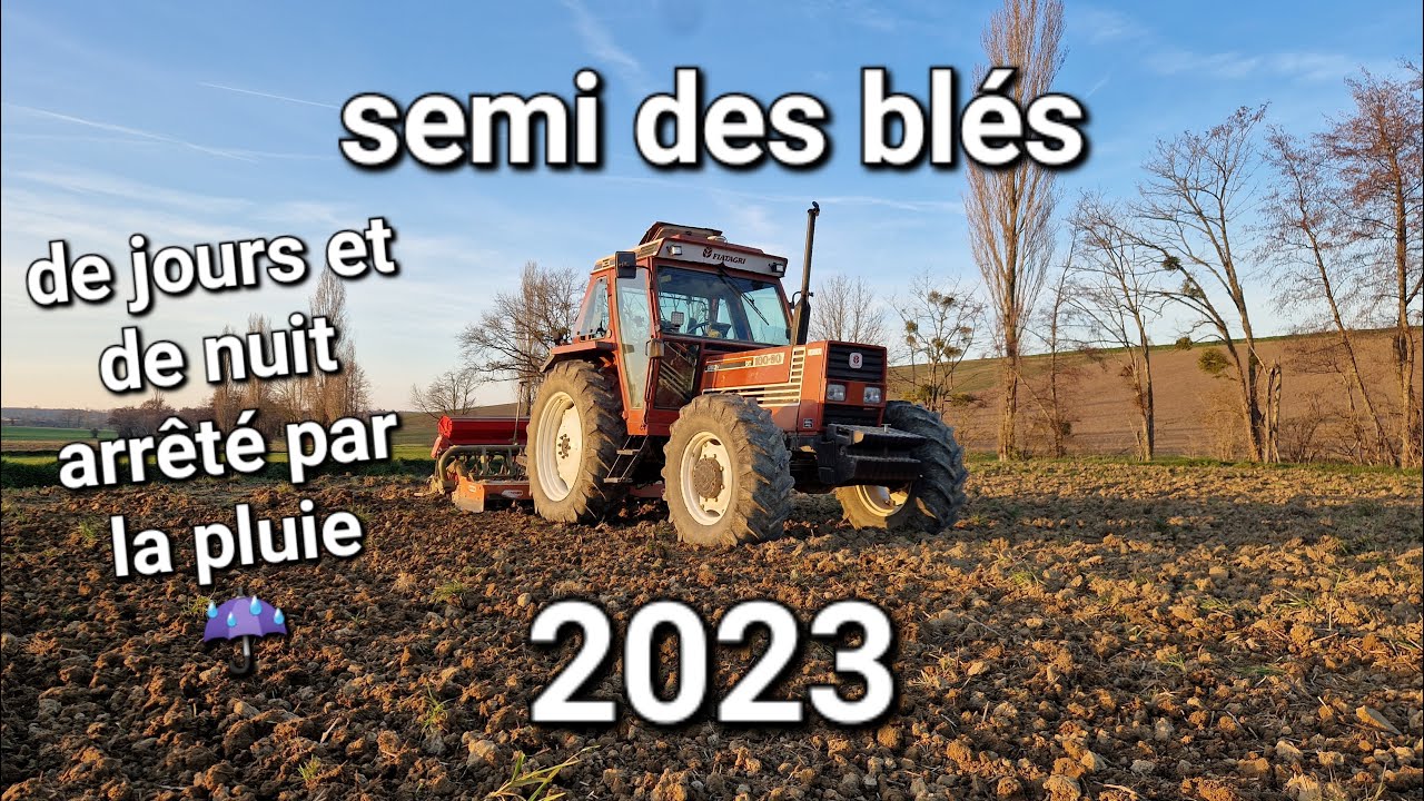 Semi des blés saison 2023/2024 (partie 1)