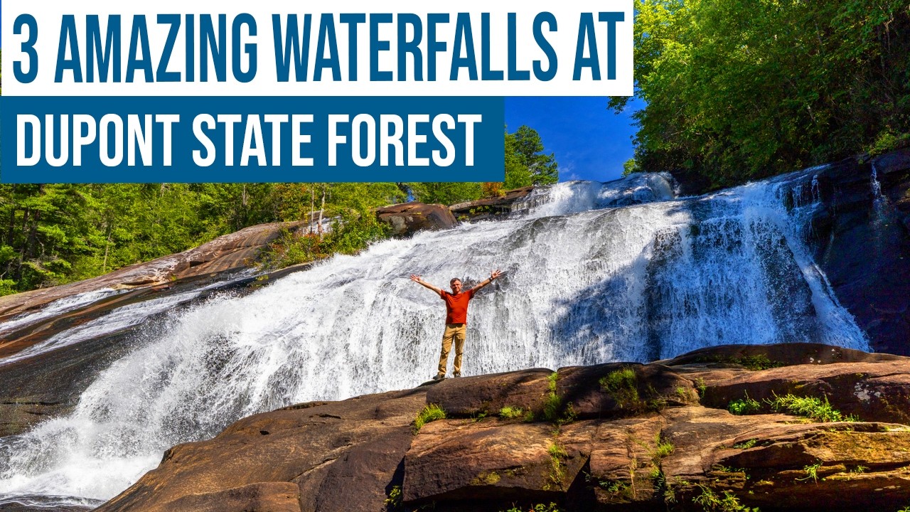 3 Amazing Waterfalls at DuPont State Forest | Hooker, Triple & High Falls