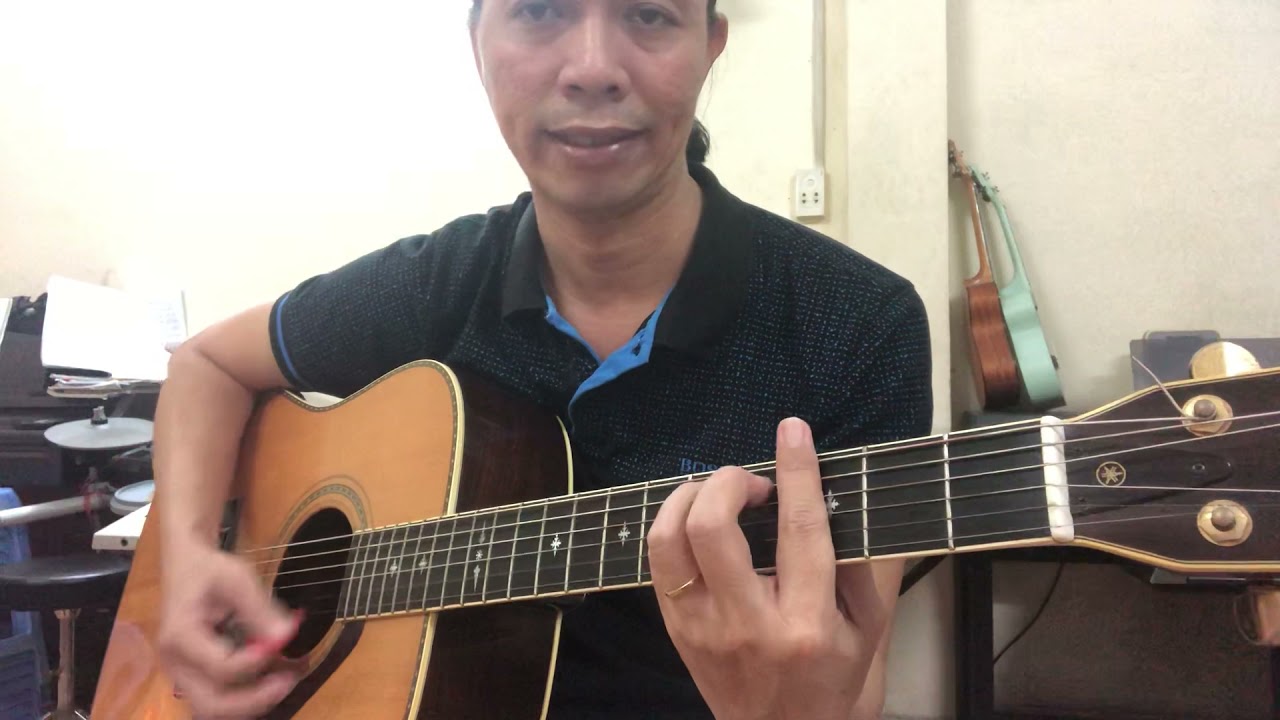 Cảm âm bậc 1- 4-5 của tone Dm - phần 1 . Cách nghe và cảm được lời ca để đệm hợp âm cho đúng .