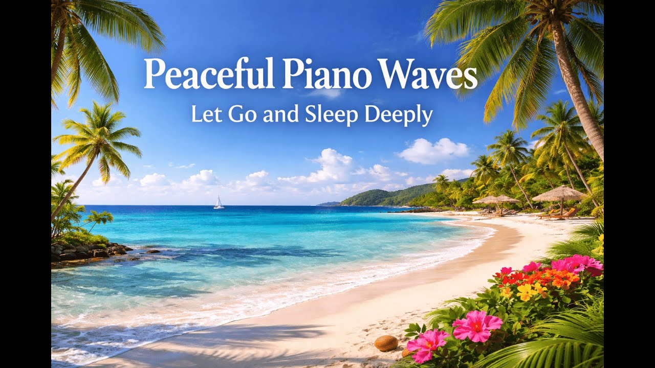 “Peaceful Piano Waves – Let Go and Sleep Deeply”.  