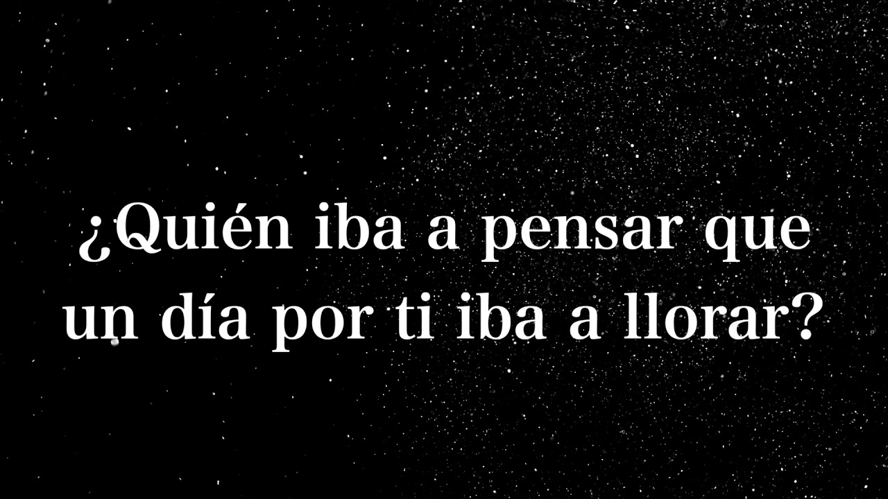 Sexto Grado - Llorar (Lyric Video)