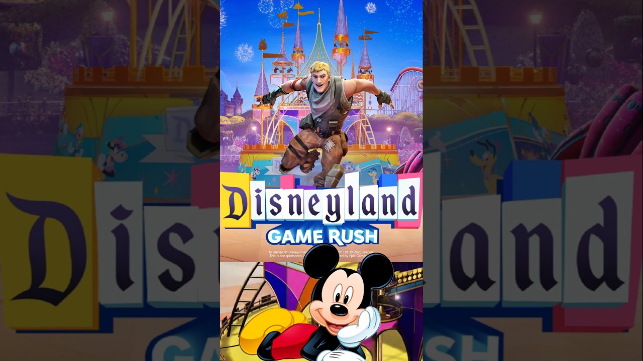 Novo Mapa Disney no Fortnite! 