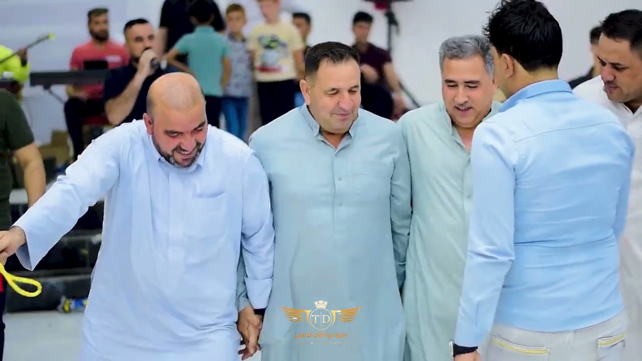 الفنان دحام ازار ساس/ مقطع الثاني/ حفلة زفاف عباس و زينل ال هبابي للتصوير كوادر ستوديو التاج الذهبي
