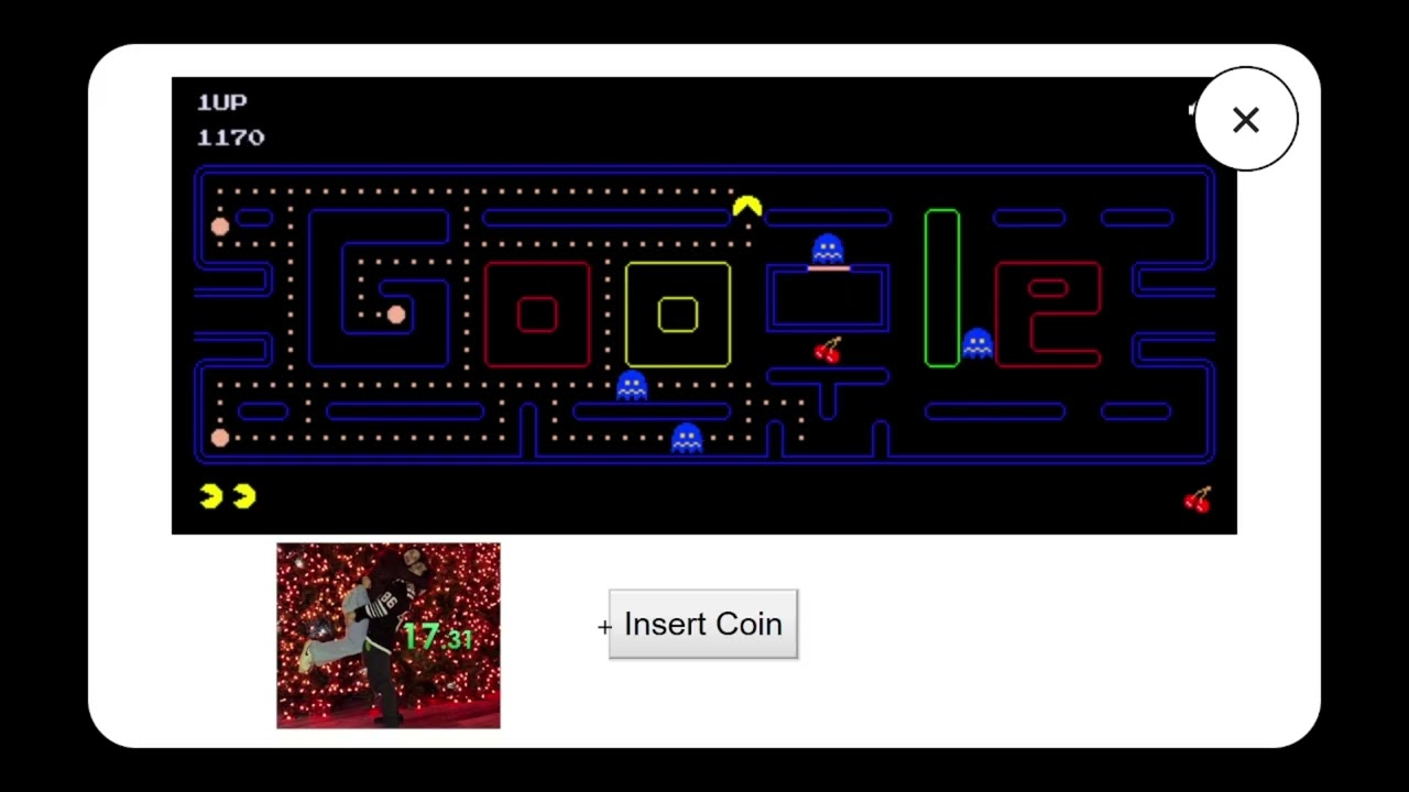 Google Pac Man PB 44.490 Top 10 In the world.