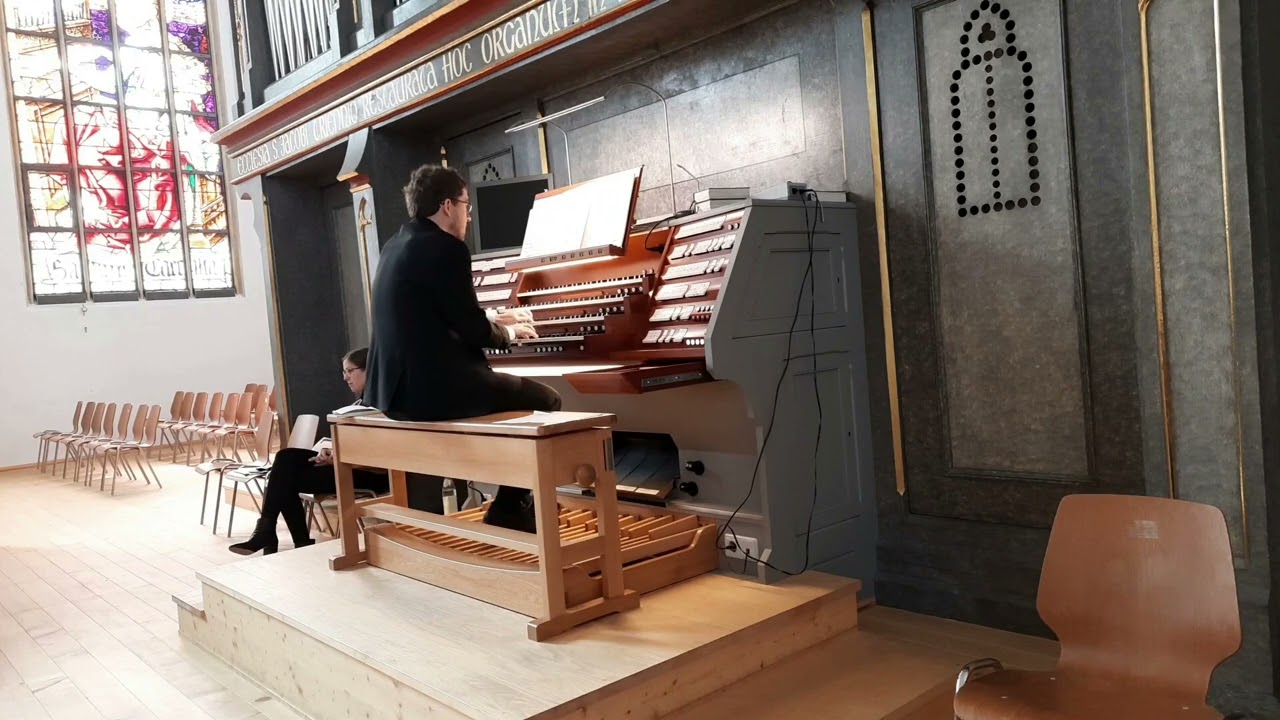 François Couperin - Messe des paroisses - Benedictus, Elevation - (Straubing)