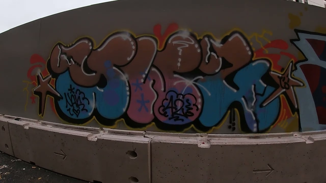 NOTTINGHAM CITY CENTRE BUILDING SITE #nottingham #uk #graffiti #puttinworkin22