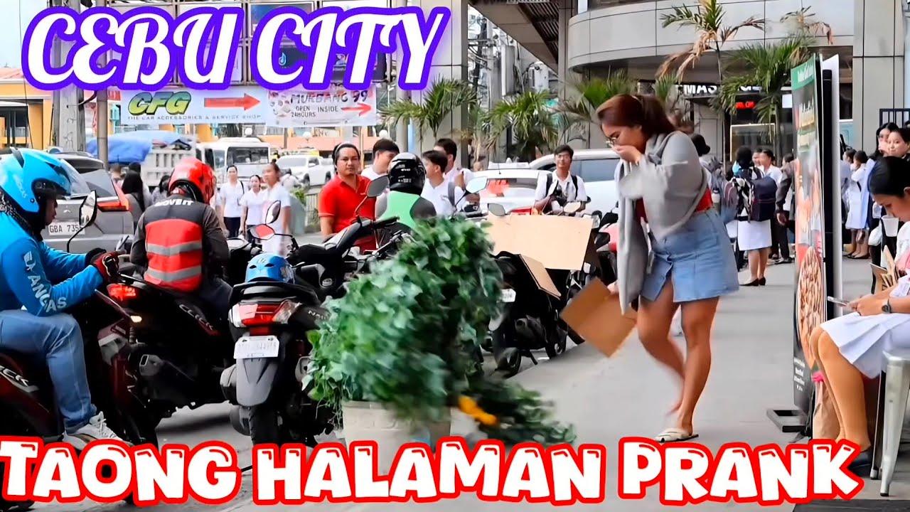 TAONG HALAMAN PRANK OR BUSHMAN PH: CEBU CITY