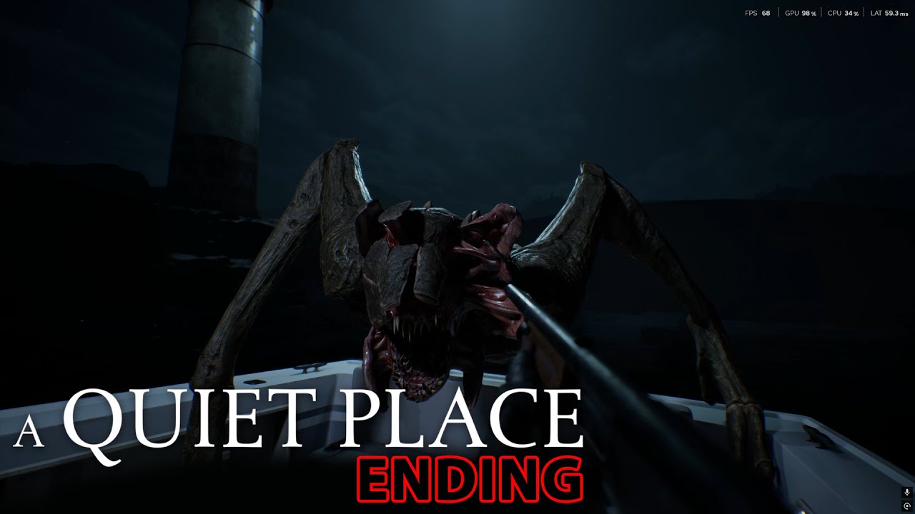 A QUIET PLACE - The Fire Station | ENDING | [2K 165Hz 60FPS RTX 3060TI]
