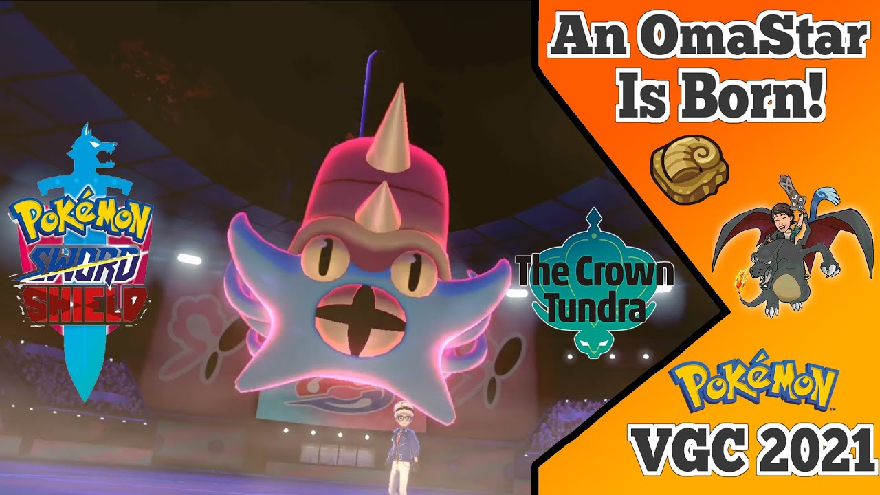 Lord Helix Rises!!! Pokemon VGC Pokemon Sword Shield VGC 2021 Crown Tundra Series 7 Omastar Video