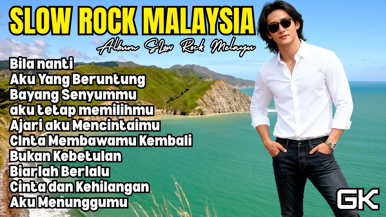 SLOW ROCK MALAYSIA LAGU SEDIH Patah Hati 💔😢 | Cinta Pergi, Luka Tinggal