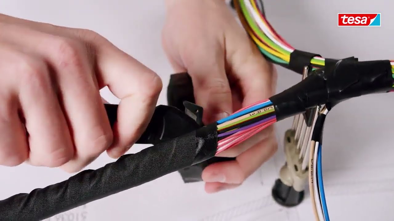 tesa 51036 pv5 - Fita para proteção de cabos