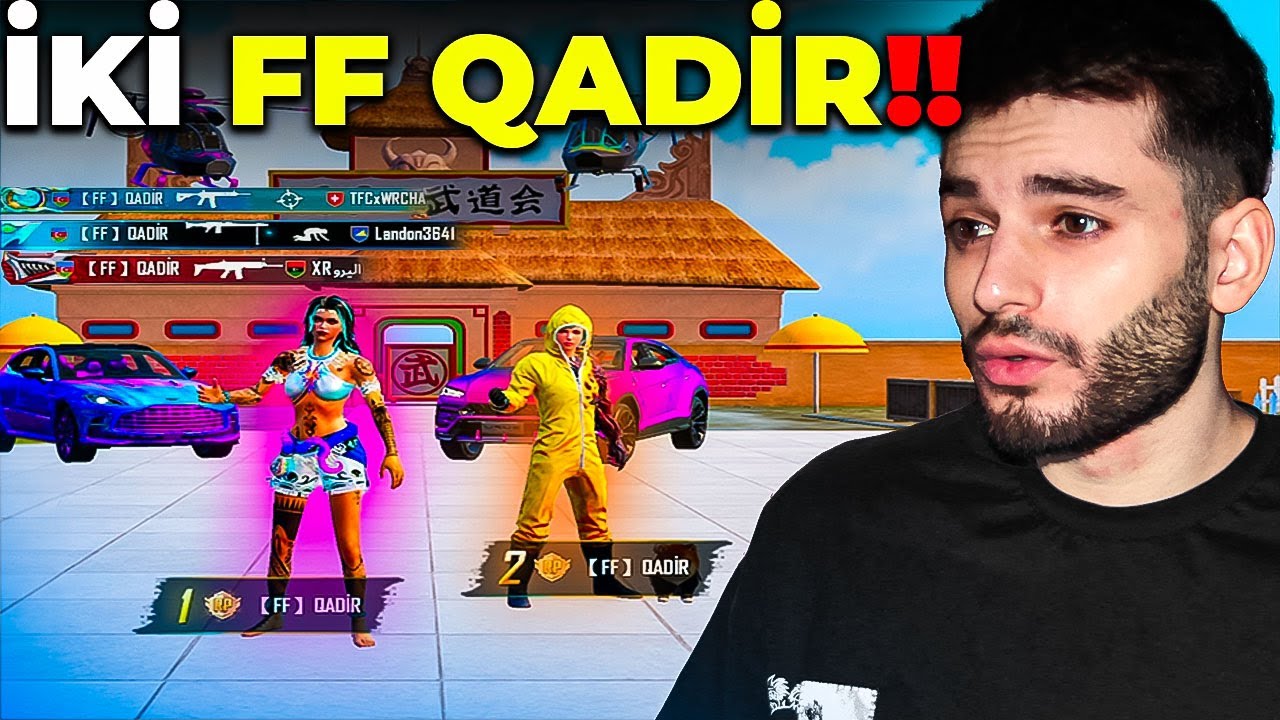 İKİ FF QADİR EYNİ MAÇTA?!! 🤯 | PUBG MOBILE