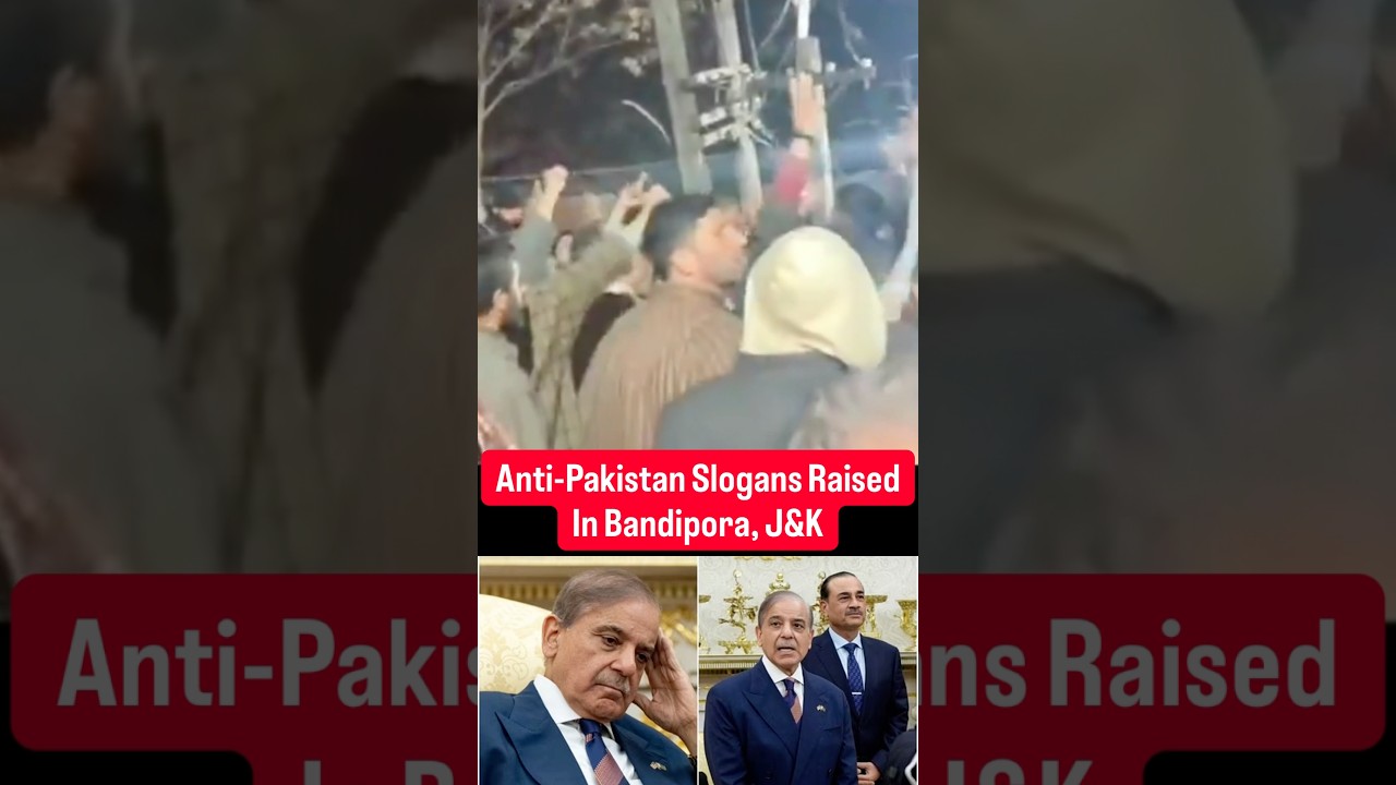 Watch Anti Pakistan Slogans Raised In Jammu & Kashmir #modi #pakistan #kashmir