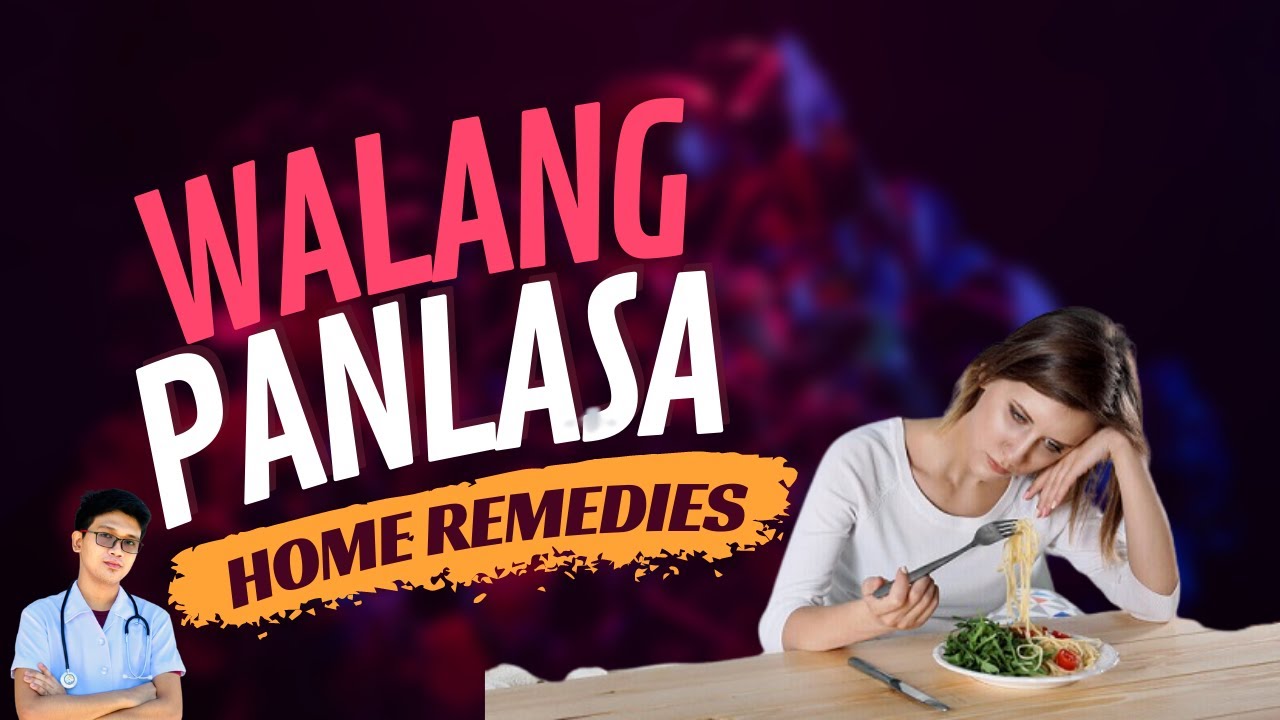 Gamot sa Walang Panlasa at Pang amoy | Walang Panlasa at Pang amoy Dahil sa Sipon | No Taste