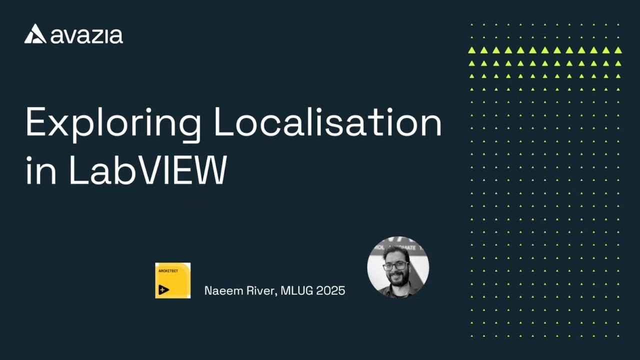 Exploring Localisation in LabVIEW | Naeem River