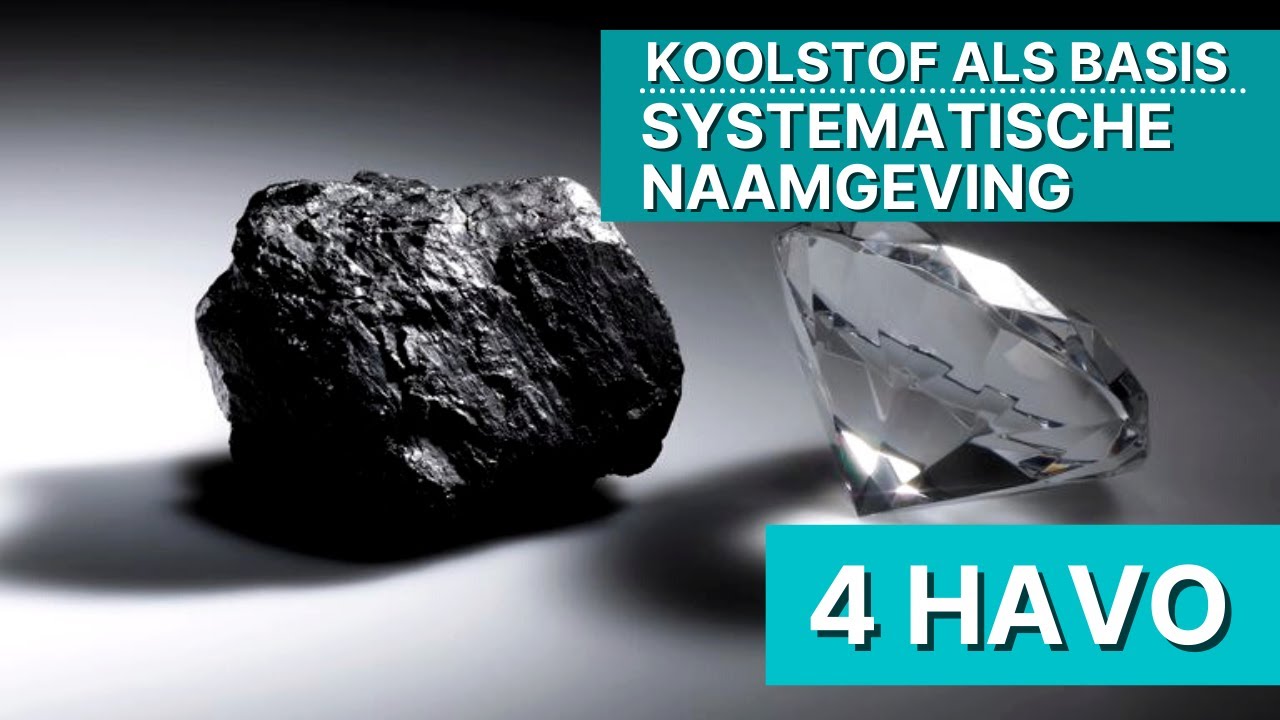 4 havo - Koolstof als basis, systematische naamgeving!