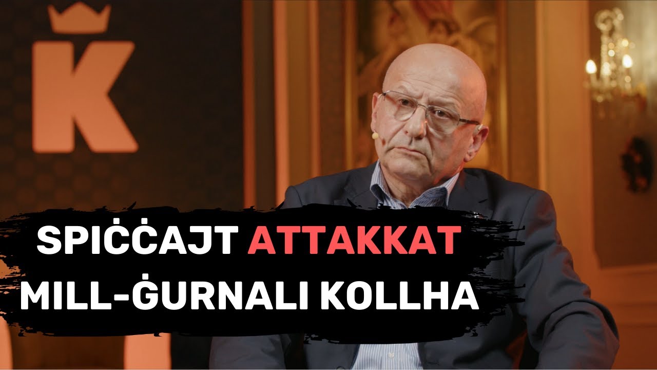 SPIĊĊAJT ATTAKKAT MILL-ĠURNALI KOLLHA  | Edwin Vassallo